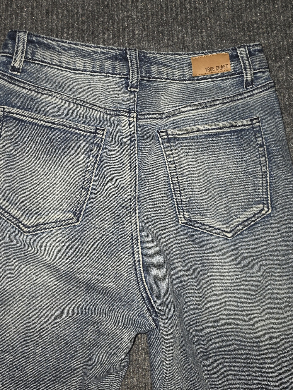 True Craft Light Blue Ripped Skinny Jeans - Picture 6 of 7